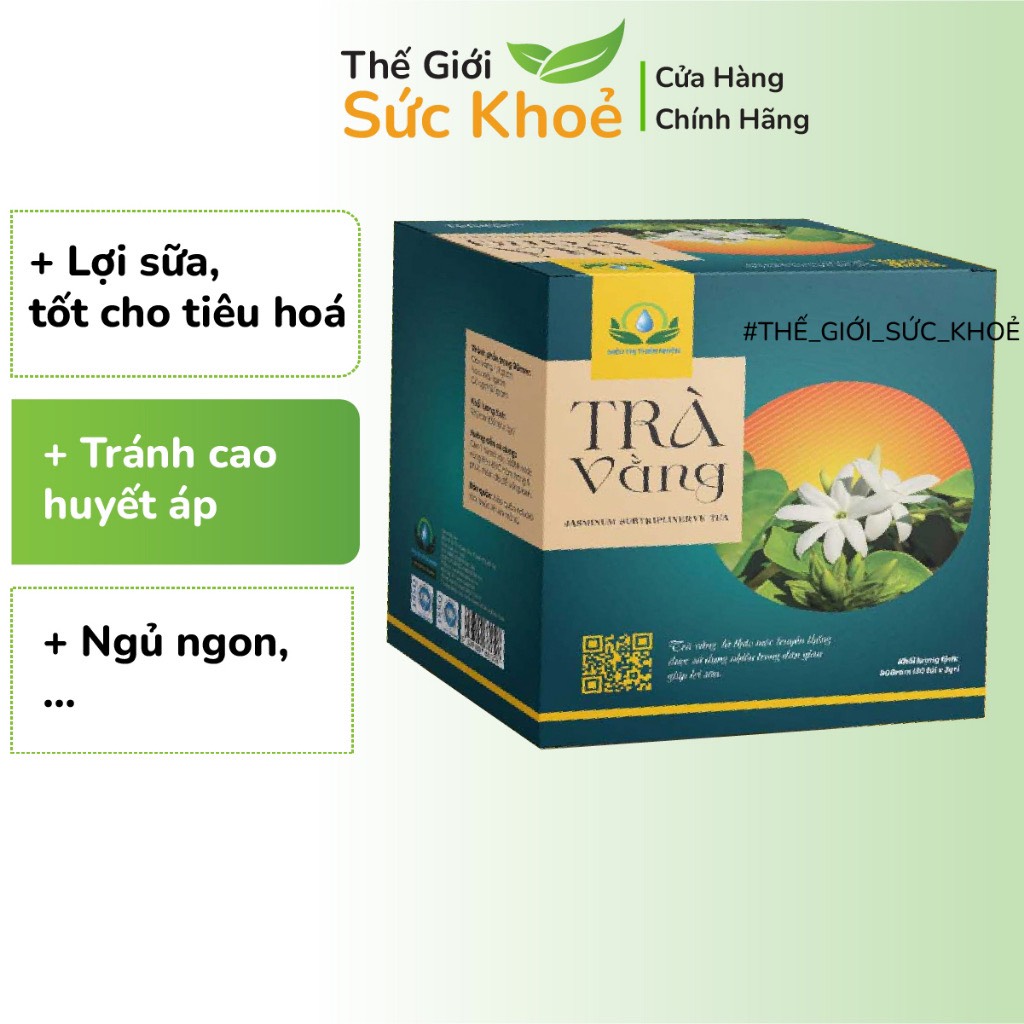 Trà vằng túi lọc Siêu Thị Thiên Nhiên , chè vằng giảm cân, lợi sữa, ổn định đường huyết