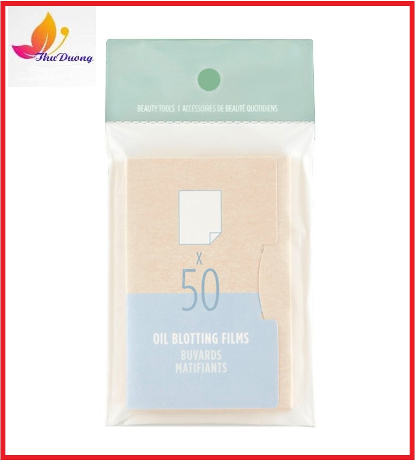 Giấy Thấm Dầu Daily Beauty Tools Oil Blotting Films 50 miếng