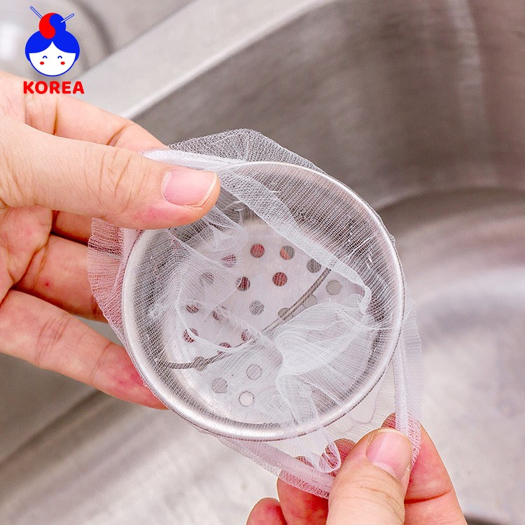 [HCM]Combo 30-100 túi lưới lọc rác bồn rửa chén GIA DỤNG KOREA  tiện lợi dễ sử dụng