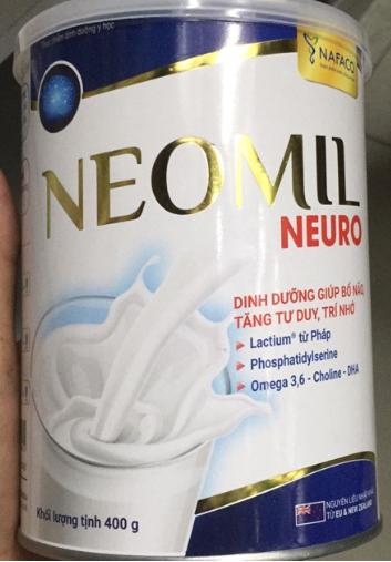 Sữa bột dinh dưỡng Neomil Neuro 400g