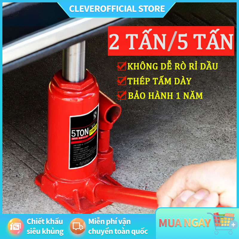 ⚡Miễn Phí Vận Chuyển⚡Kích Thuỷ Lực Loại Tốt ( Kích Ô tô - Con Đội Thuỷ Lực )-Kích thủy lực - Con đội thủy lực 2tấn 8 TẤN 10 TẤN