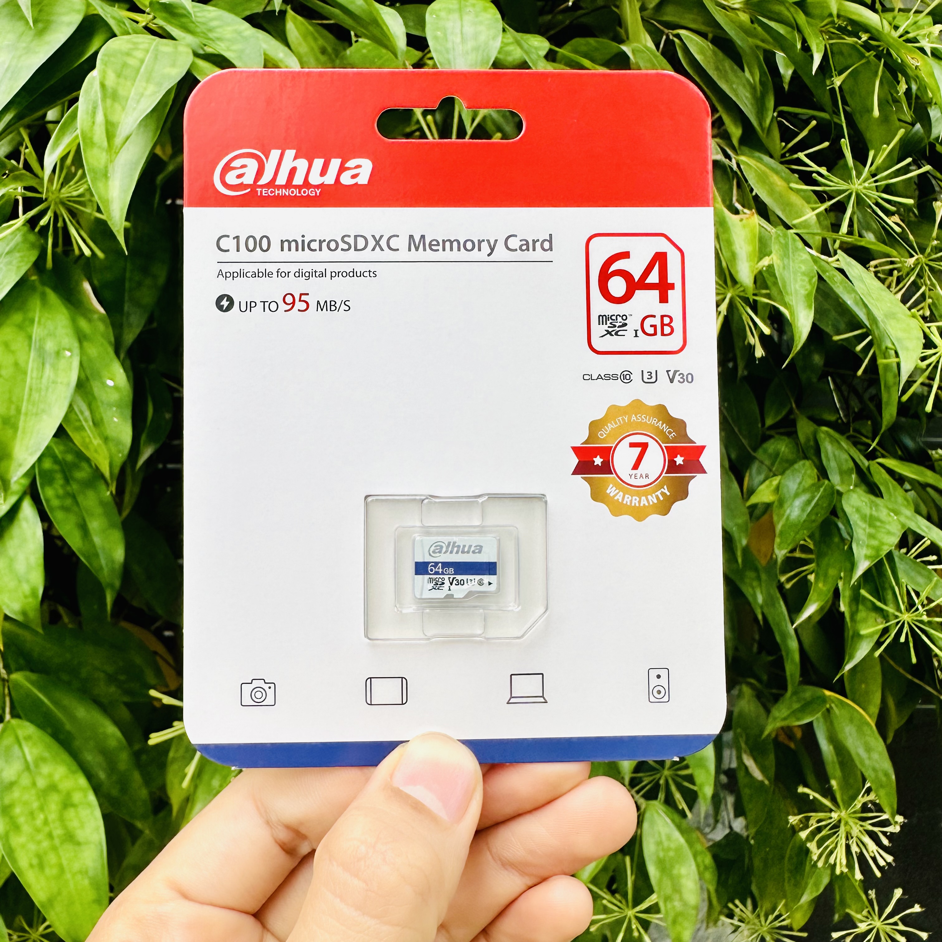 Thẻ Nhớ Dahua 64GB Tốc Độ Cao,Chuyên Dụng Cho Camera Wifi, Camera Hành Trình, Điện Thoại, Thiết Bị Điện Tử Chính Hãng