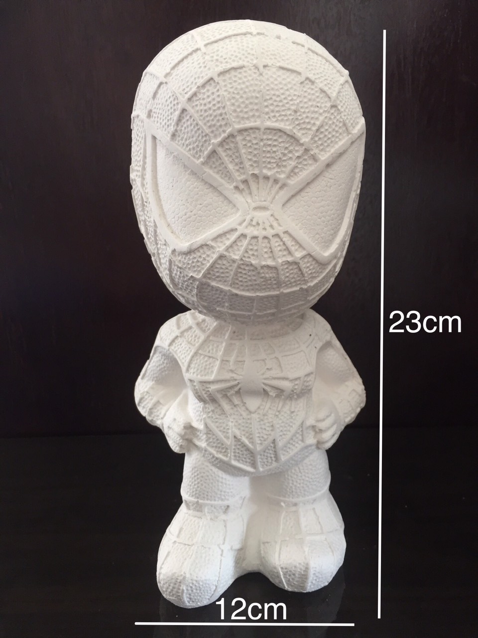 Tượng tô màu spider man size lớn