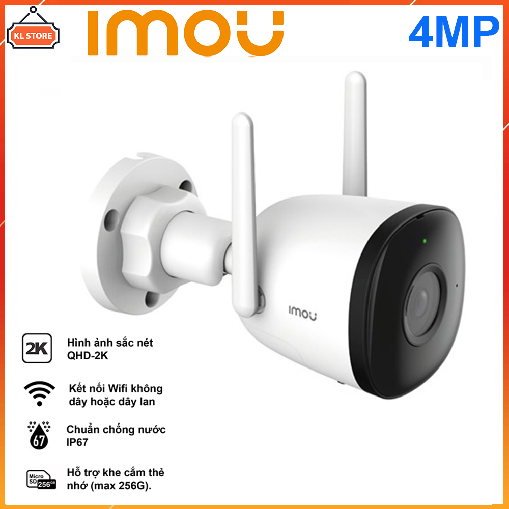 Camera ip wifi ngoài trời imou ipc-f42p 4.0mp
