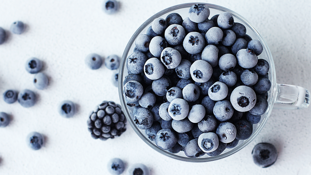 Trái Việt Quất Đông Lạnh 1kg – Frozen Blueberries
