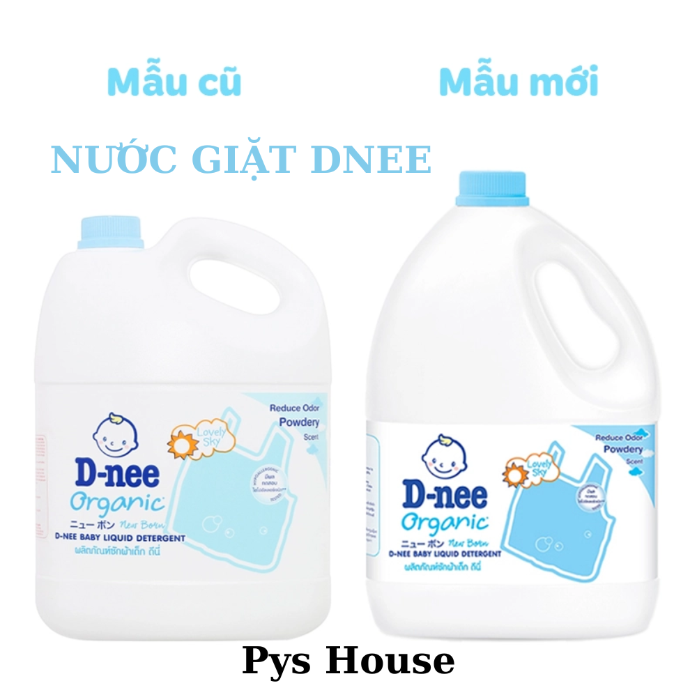 [TEM ĐẠI THỊNH] NƯỚC GIẶT XẢ 2 IN 1 DNEE THÁI LAN 3000ML Màu Xanh