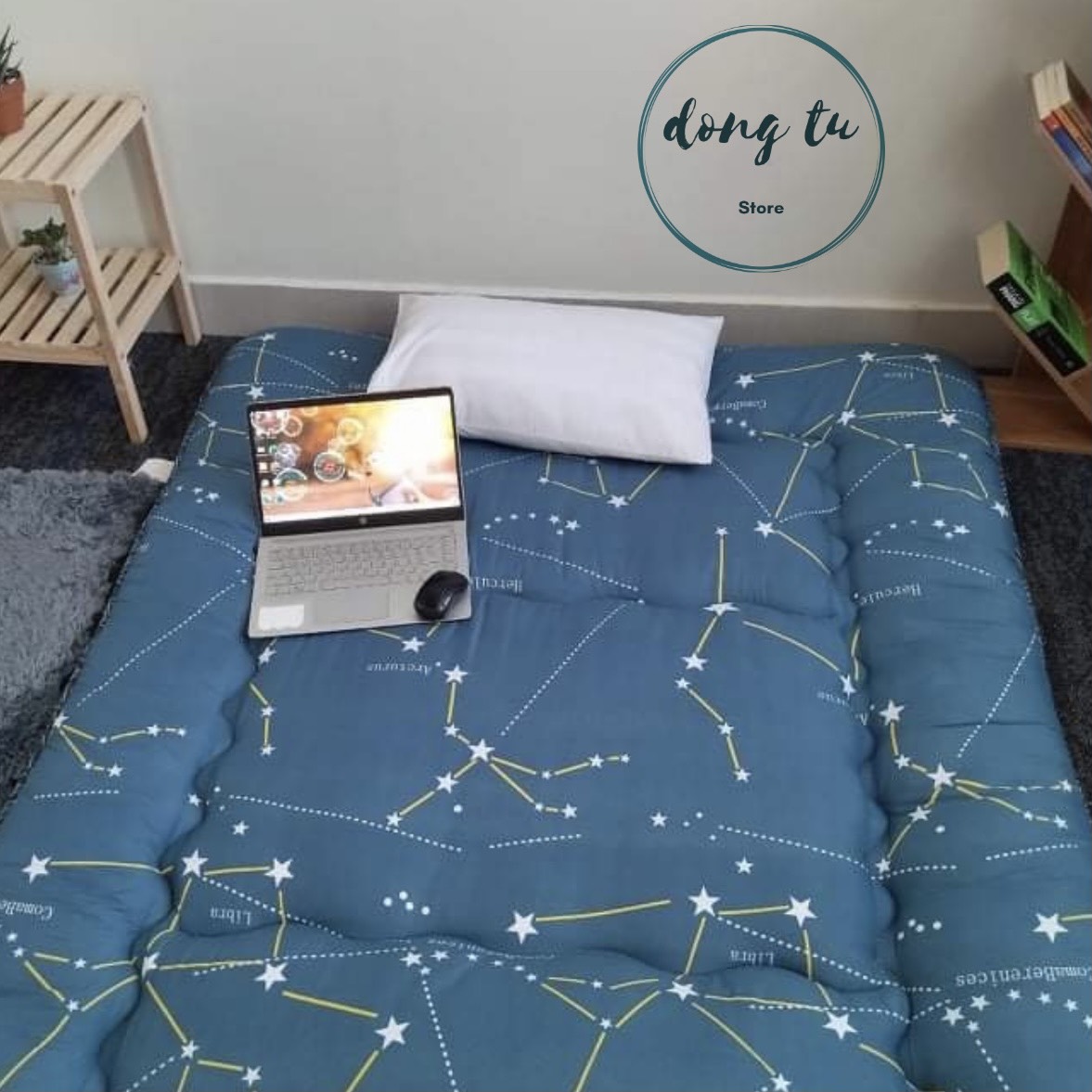 Nệm Ngủ Gấp 3 Giá Rẻ 1m 1m4 1m6 1m8 Dài 2m | Nệm Topper Xuất Nhật Cao Cấp