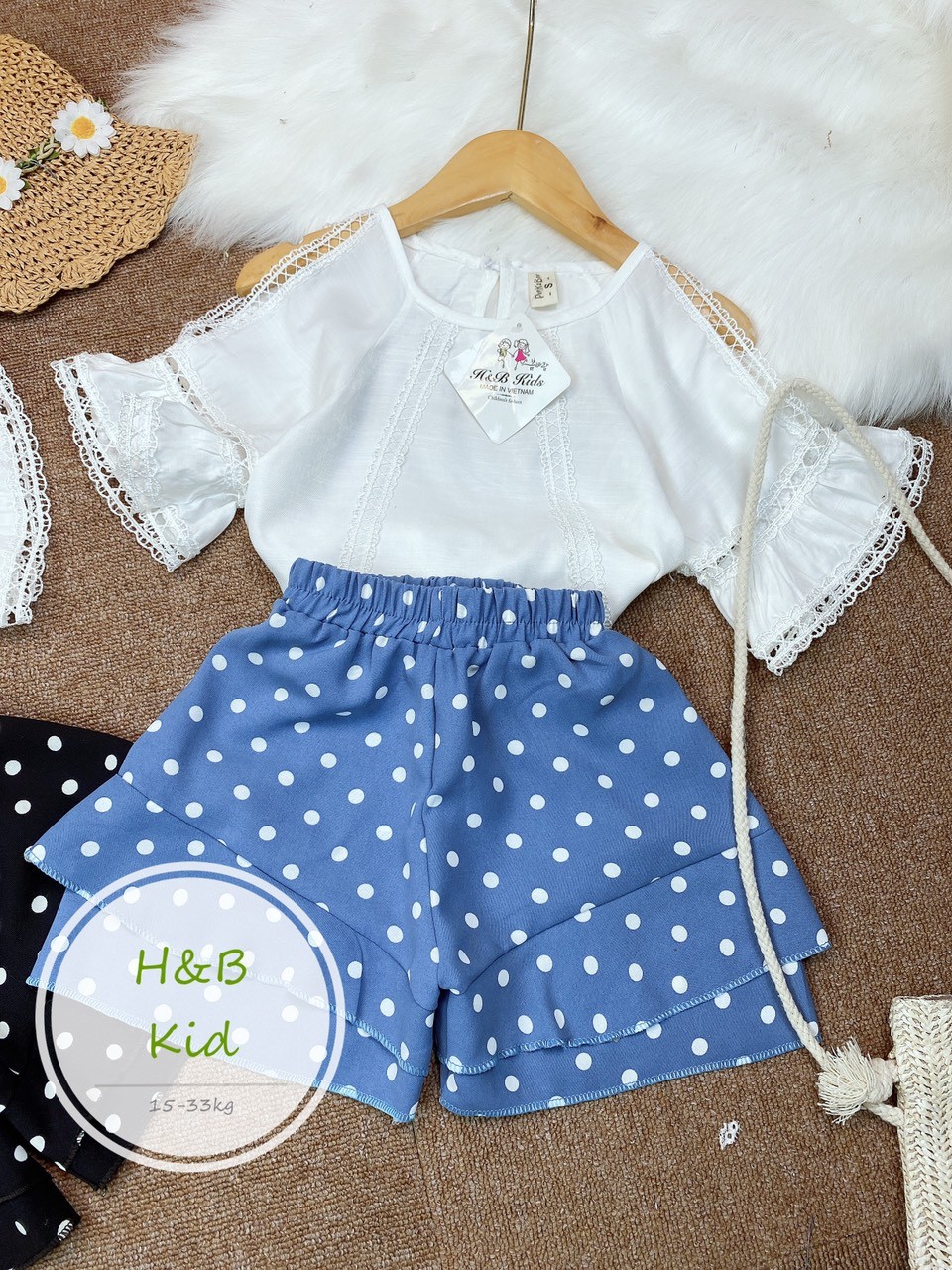 [HCM]{free ship cho đơn hàng 150k Bộ quần áo cho bé gái tuổi teen mới Bộ đồ mùa hè áo thun ngắn tay + quần short 2 món đồ cotton cho bé từ 1-6 tuổi