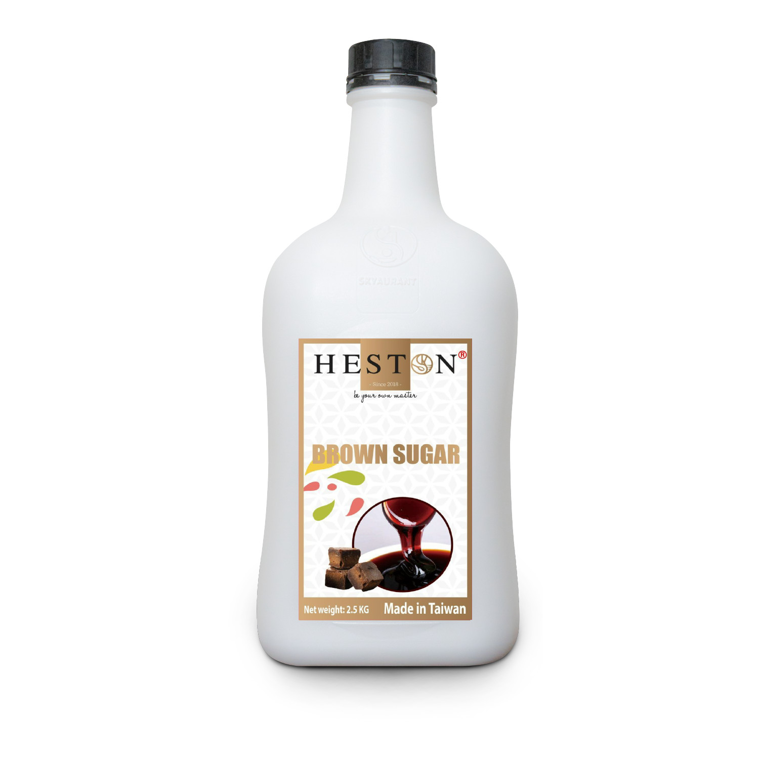 Syrup đường đen hiệu heston đài loan can 2,5kg