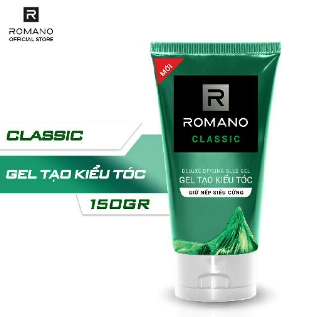 Gel Romano siêu cứng 150g nắp trắng