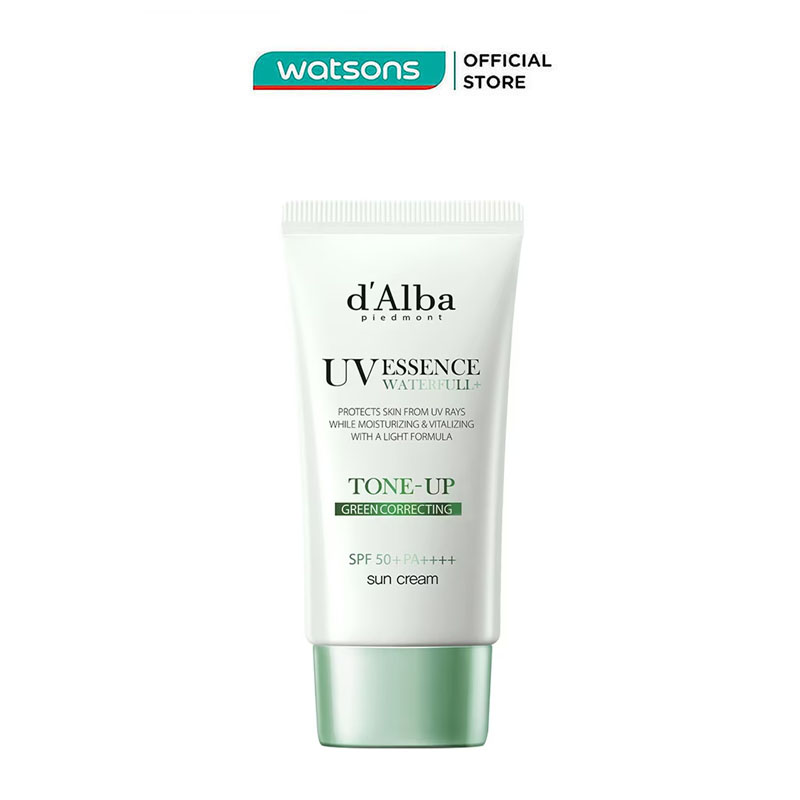 Kem Chống Nắng d'Alba Clean Tea Tree Liposome Tone-Up Sun Cream (Green) SPF50+ PA++++ 50ml