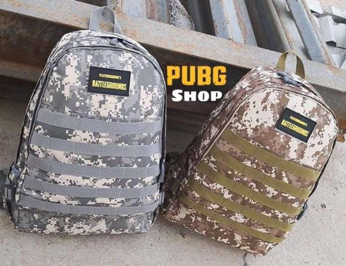 Balo Phượt Người Lính / Balo Game PUBG (Size Lớn 3 Ngăn Có Cổng Sạc USB Tiện Dụng)