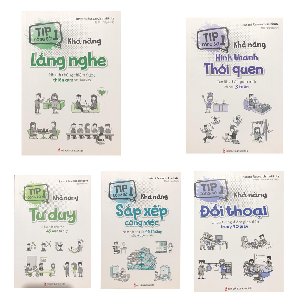 Sách - combo tip công sở 1