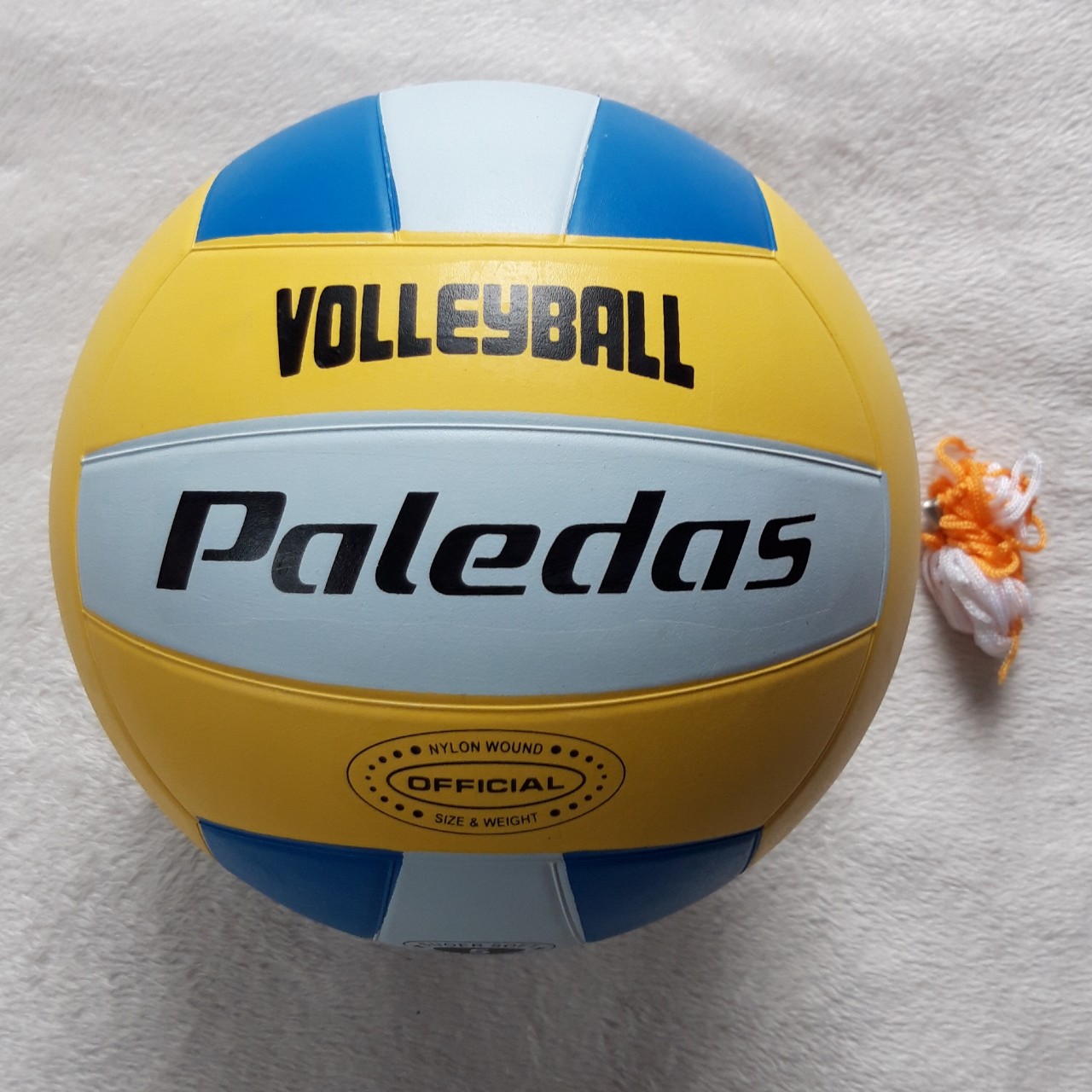 quả bóng chuyền cao su số 5 PALEDAS hàng chính hãng(tặng kèm kim túi+đôi tất dài)