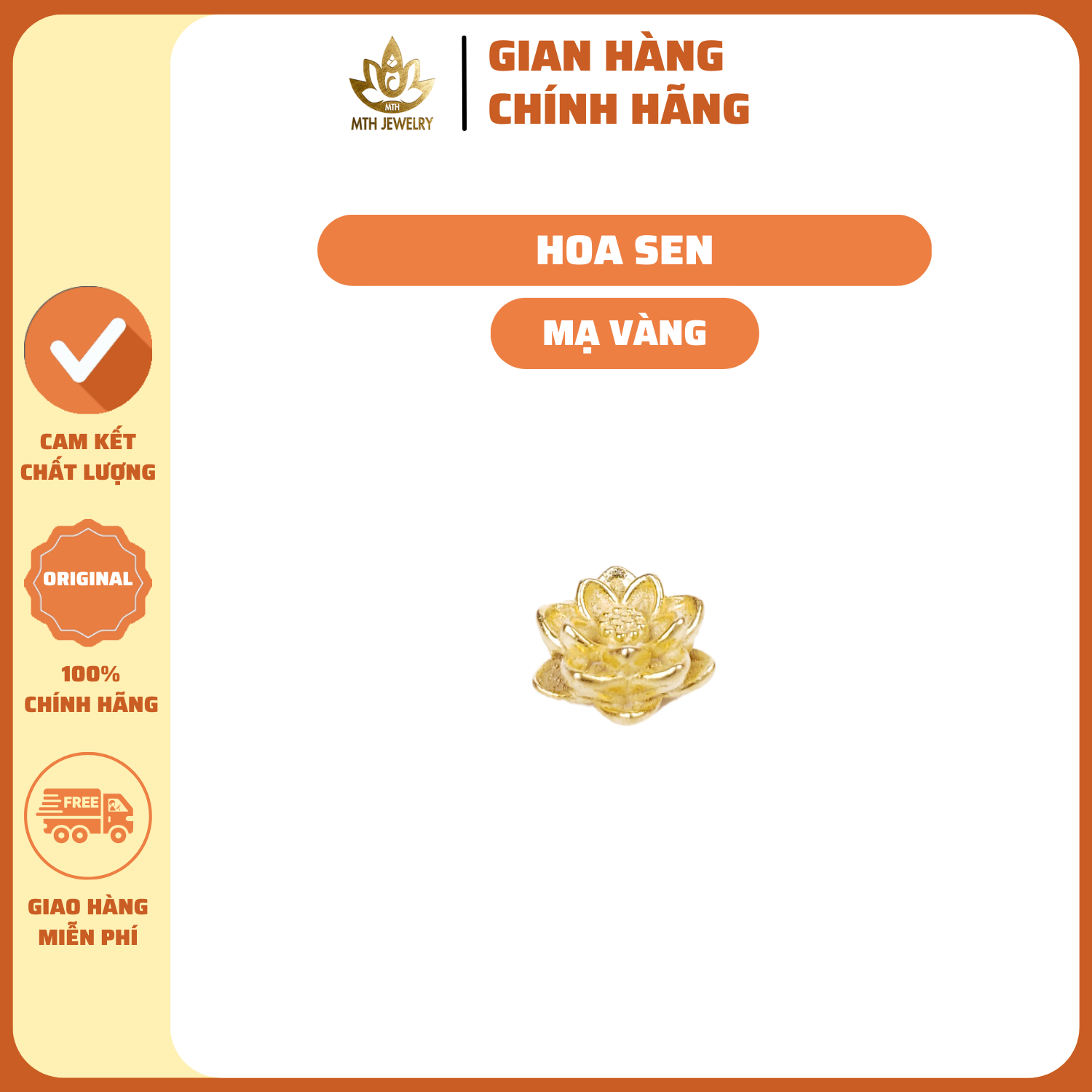 Charm radiant - bạc s925 - charm bạc cho vòng tay - vòng cổ - mộc trầm hương | mth jewelry