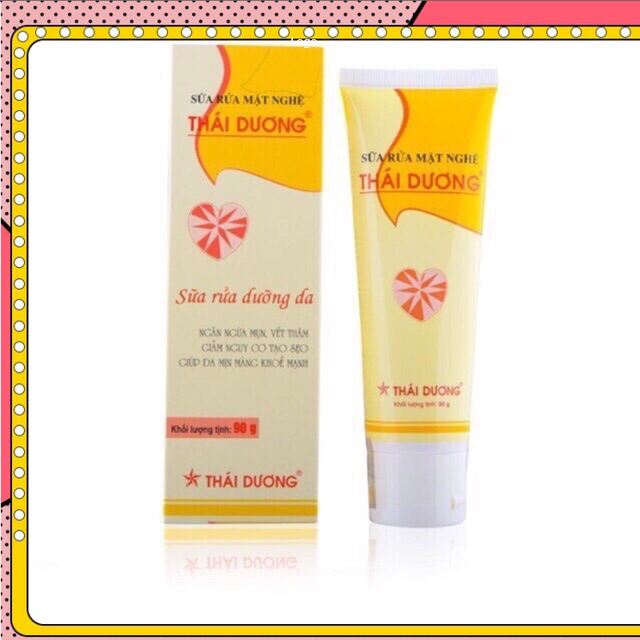 Sữa rửa mặt nghệ thái dương hộp 90g