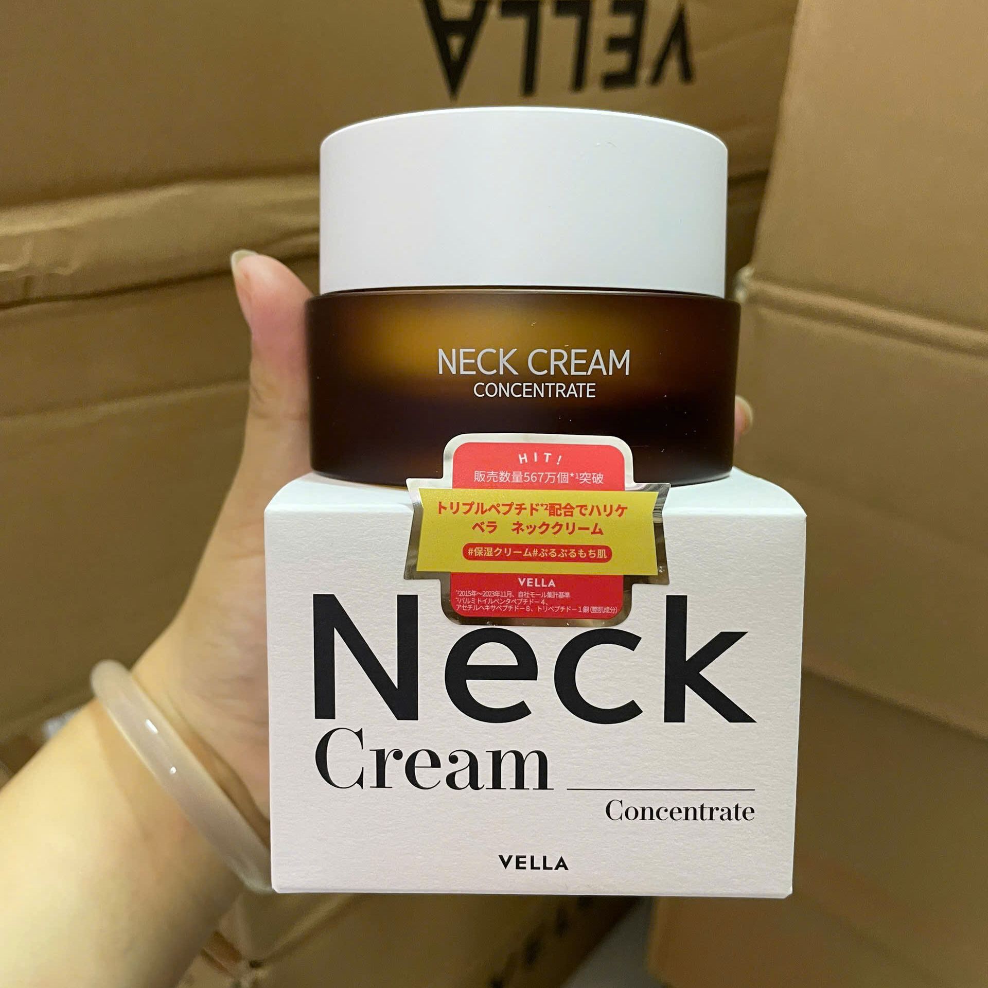 SẴN / BẢN HÀN - Kem Cổ Vella Neck Cream Hàn Quốc 50ML