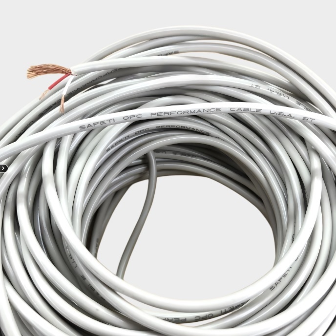 Dây tín hiệu âm thanh lõi đồng tốt, 2 lõi 1 chống nhiễu (2x12/0.12BC+45/0.12BC) đường kính 3.2mm # phụ kiện âm thanh