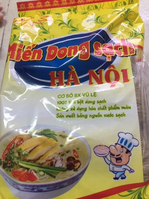 MIẾN DONG SẠCH HÀ NỘI- SỢI MIẾN DAI, THƠM, KHÔNG CHẤT BẢO QUẢN  1 GÓI 5 bó