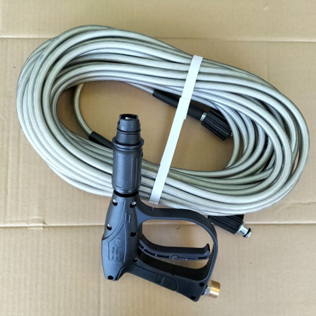 Bộ Súng và Dây Xịt Rửa Xe Áp Lực Cao 3 Lớp Lõi 10M-15M- 20M [Ren 22mm-22mm ] loại đẹp Giá 275,000 Đồng*Miễn phí vận chuyển