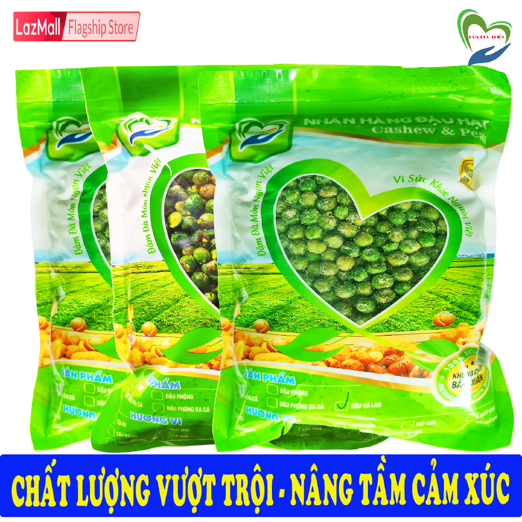 Combo 3 vị 1k500gr đậu hà lan: rang tỏi ớt rang muối rang phô mai tâm đức thiện combo 3 túi zip 500gr thực phẩm đóng gói đóng hộp ăn liền đồ ăn vặt thực phẩm khô đậu hà lan muối đậu hà lan rang muối bánh kẹo quà tết