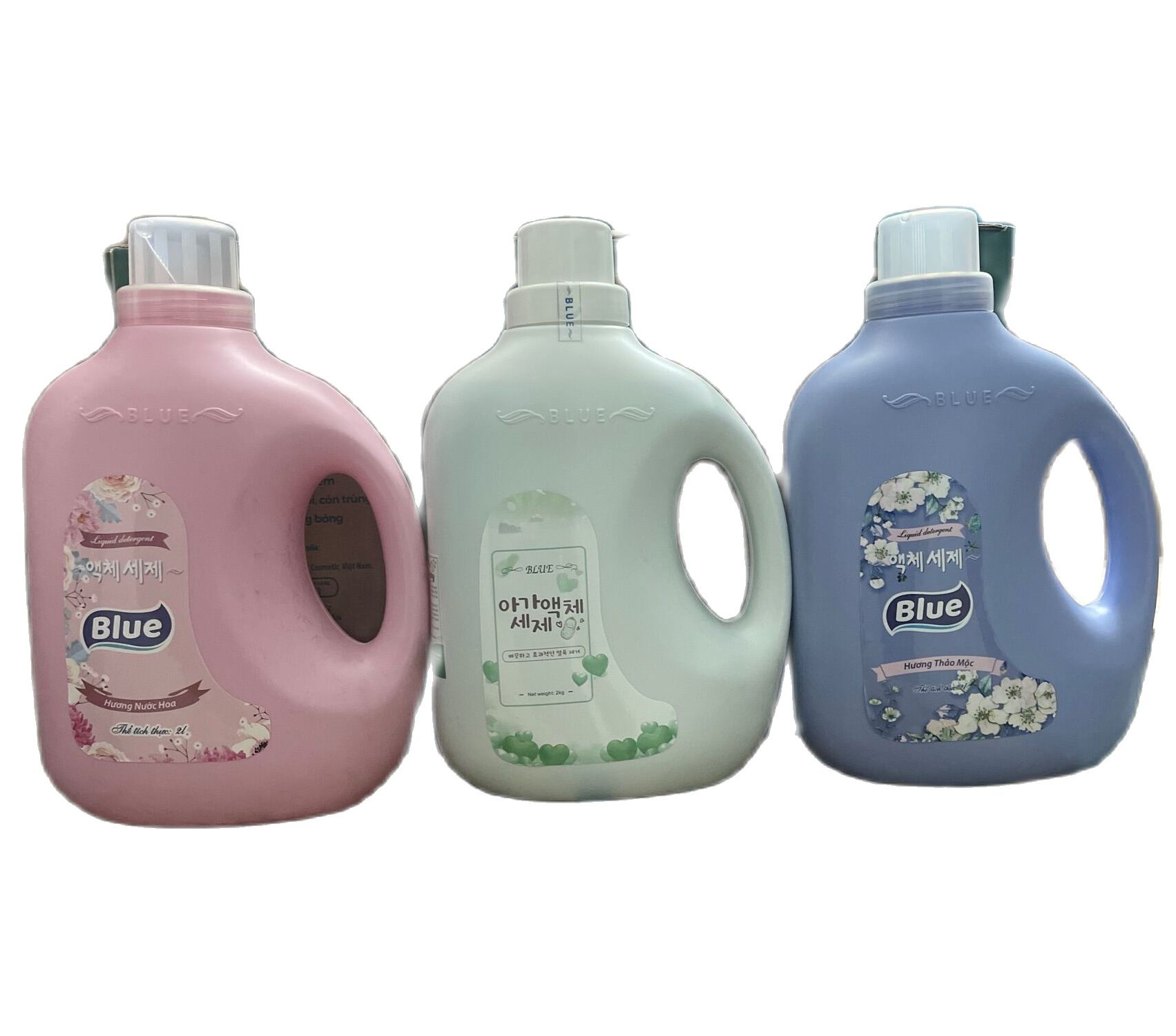 Nước giặt blue Hàn quốc chai 2kg
