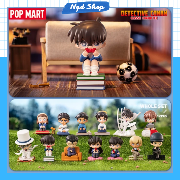 Mô Hình Chính Hãng Popmart Detective Conan Classic - Tùy Chọn Mẫu