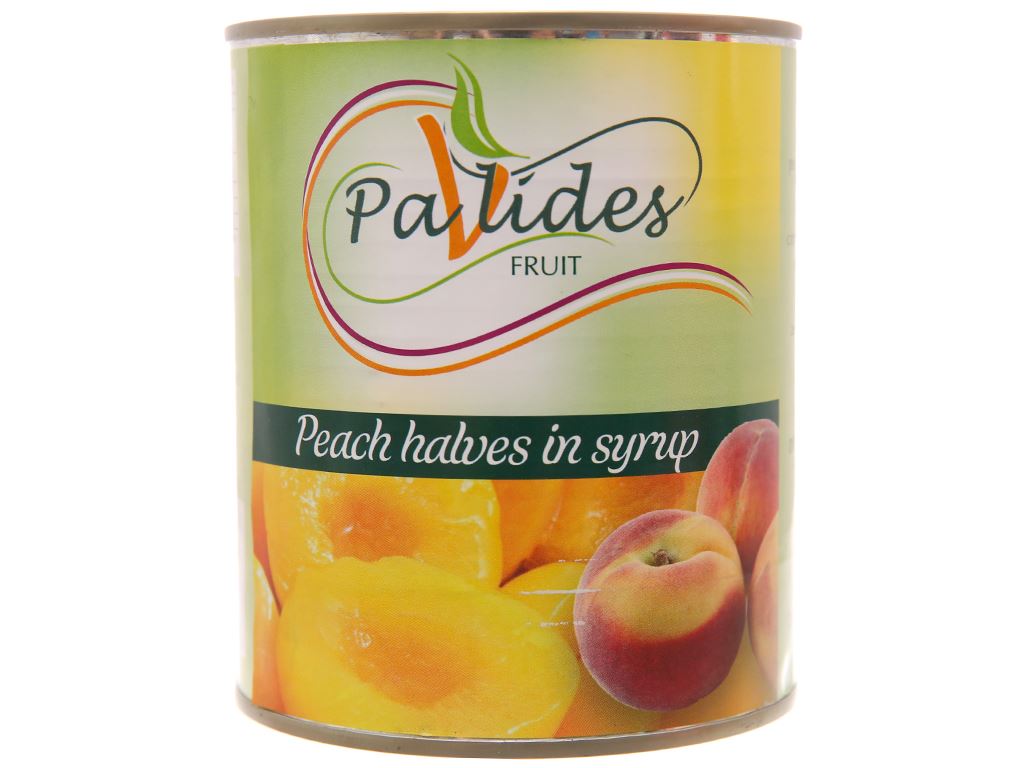 Đào cắt nửa ngâm đường pavlides 820g-0089bh