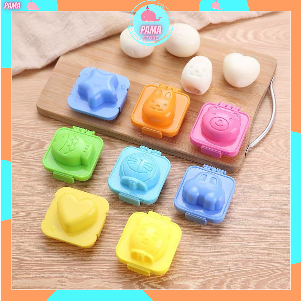 Khuôn ép cơm bento cho bé ăn dặm kiểu Nhật nhiều siêu yêu kích thích thị giác cho bé PAMA STORE AD66