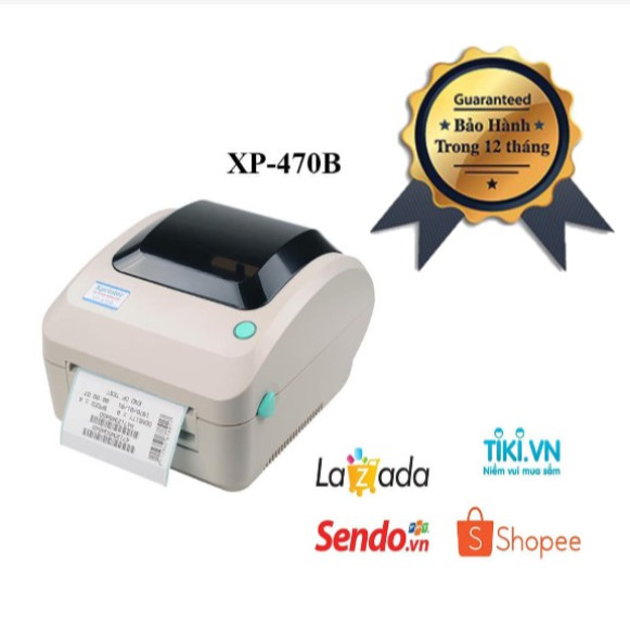 Máy in nhiệt mã vạch xprinter xp-470b , xp490b, xp460b usb - ứng dụng thương mại điện tử, in tem, nhãn siêu thị, tạp hóa. - tặng kèm phần mềm in mã vạch miễn phí, hỗ trợ kỹ thuật cài đặt online, hướng dẫn sử dụng chi tiết miễn ph