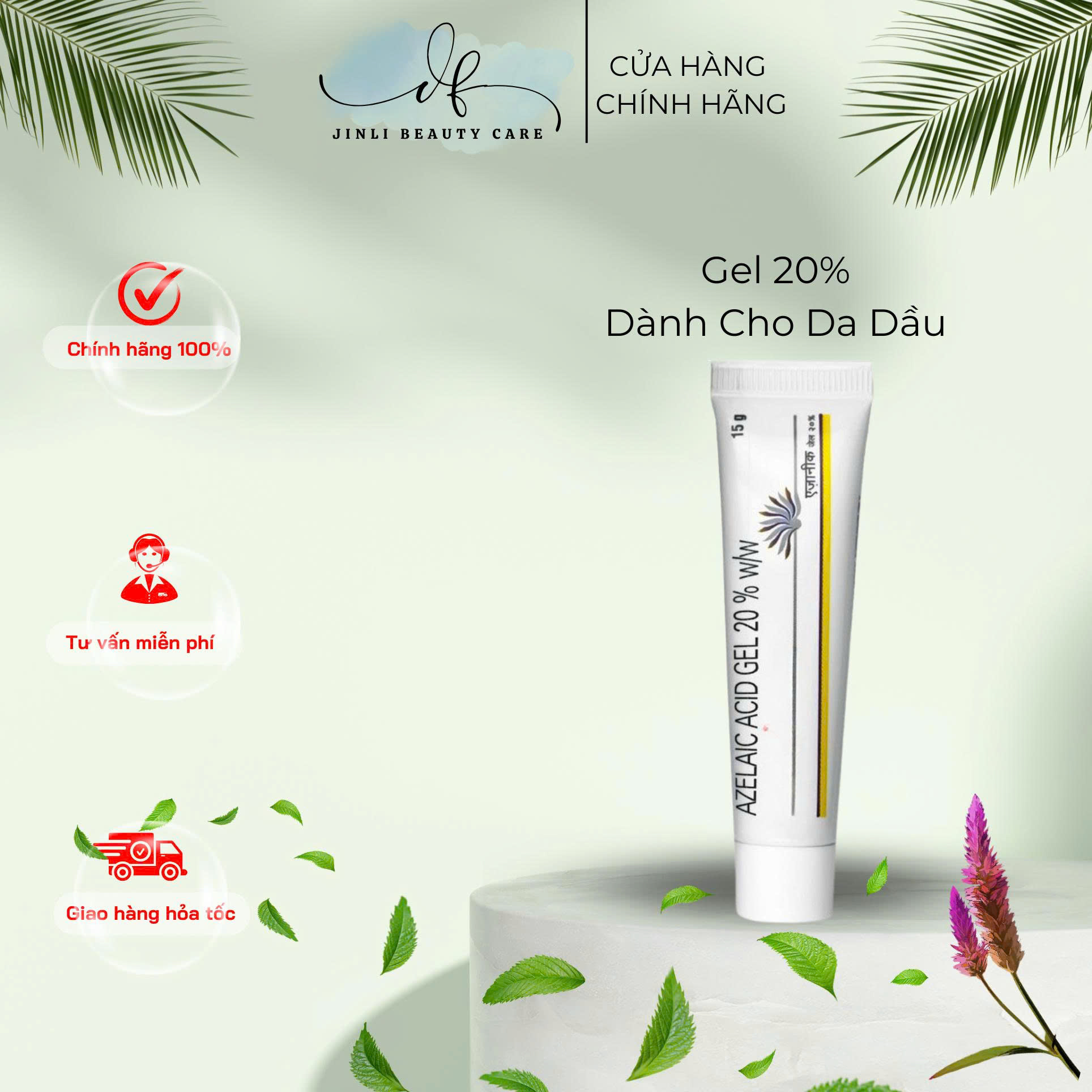 Ezanic Azelaic Acid 10% |   Azelaic Acid 20% |   Helps Reduce Dark Spots, Reduce Acne, and Even Out Skin Tone - 2