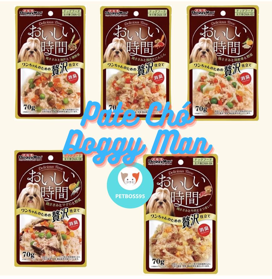 Pate doggy man cho chó 70g