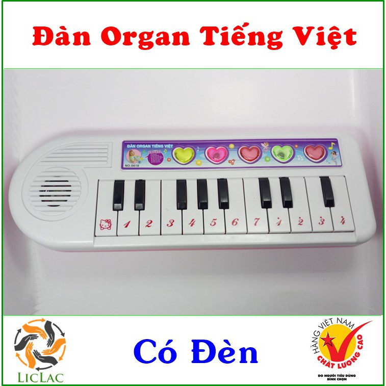 Đồ Chơi Đàn Orange Tiếng Việt tặng kèm pin