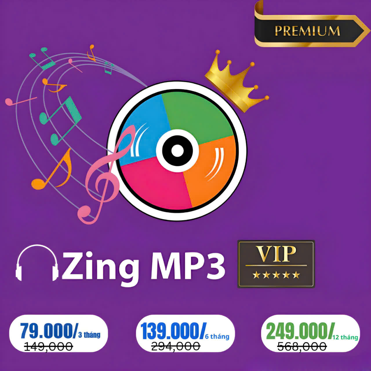 Tài khoản ZingMP3 Premium nghe nhạc đỉnh cao tải xuống không giới hạn cấp liền sau khi mua chỉ có tại SHARE TÀI KHOẢN
