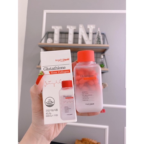 Viên uống trắng da Glutathione 7 day Angle’s Liquid Ever Collagen