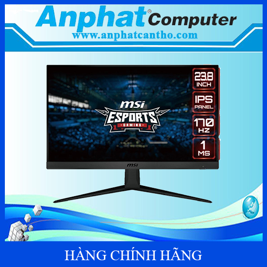 Màn Hình LCD Gaming MSI G2412F (24"/ IPS/ Full HD/ 180Hz/ 1ms MPRT/ 107% SRGB) – Hàng Chính Hãng