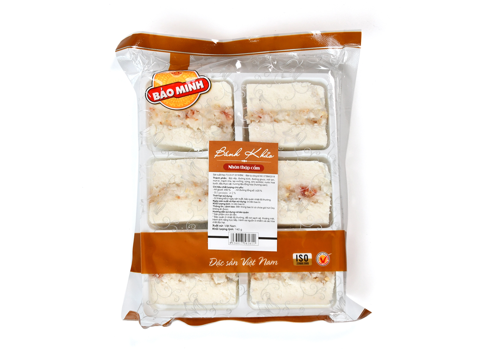 Bánh khảo nhân thập cẩm Bảo Minh 140g