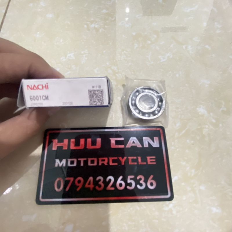 VÒNG BI BẠC ĐẠN NACHI 6001 CHÍNH HÃNG