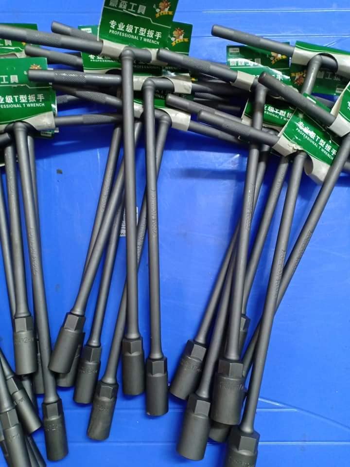 Cần xiết ốc chữ t ( thép đen đặc chủng siêu cứng chống toét đầu )