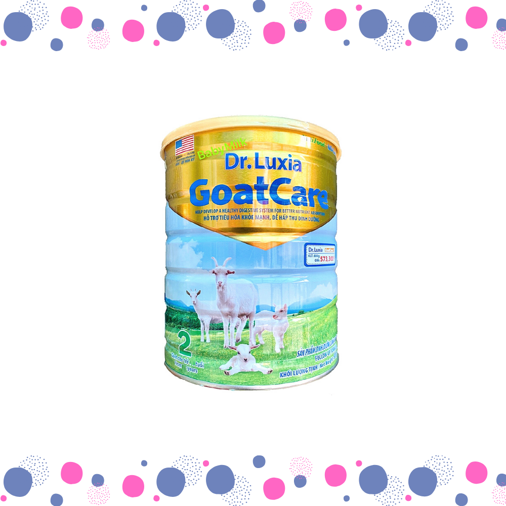 Sữa bột dr.luxia goatcare 2 - loại 800g