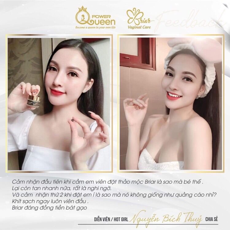 Hộp 10 viên đặt thảo mộc se khít Briar ( chính hãng)