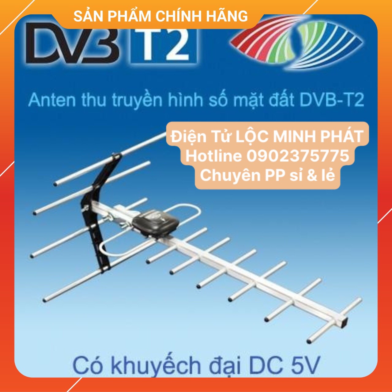 Anten Kỹ Thuật Số DVB T2 - HKD-G11 DÙNG CHO TIVI TÍCH HỢP HOẶC ĐẦU THU DVB T2