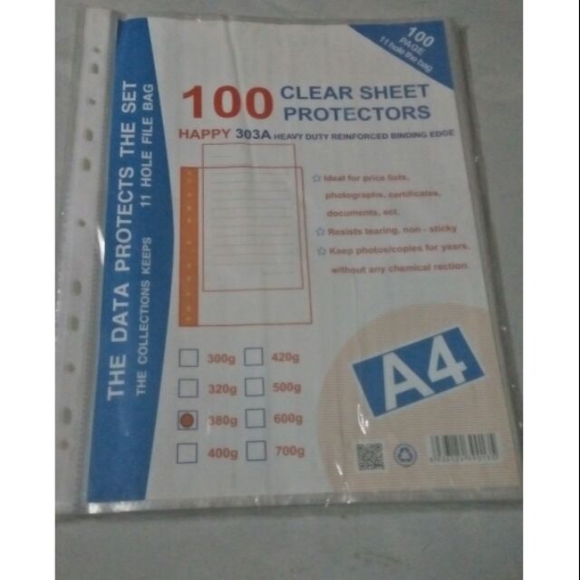 Bìa lỗ dày 380g