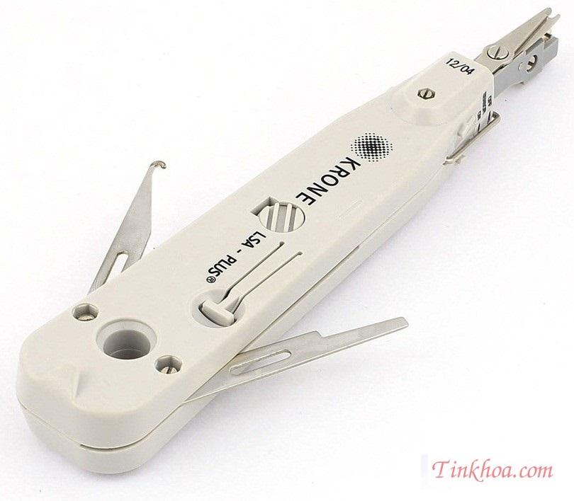 KỀM KRONE Nhấn và cắt đường dây mạng, dây điện thoại vào hệ thống tổng Panel(Tool nhấn mạng)