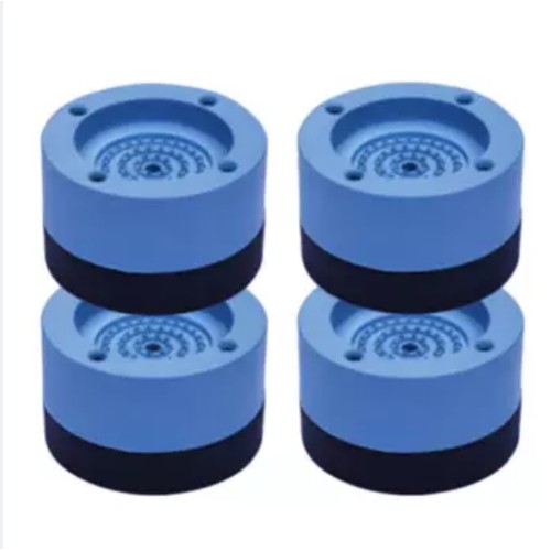 SÉT 4 CÁI ĐẾ KÊ CHÂN MÁY GIẶT CHỐNG RUNG SILICON CAO CẤP - BỘ 4 ĐẾ CHỐNG RUNG MÁY GIẶT - DỤNG CỤ BẢO VỆ MÁY GIẶT TIỆN LỢI