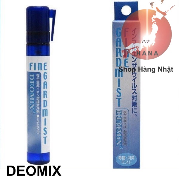 [XỊT DIỆT]- XỊT CHỐNG VIRUS CHO KHẨU TRANG NHẬT BẢN DEOMIX