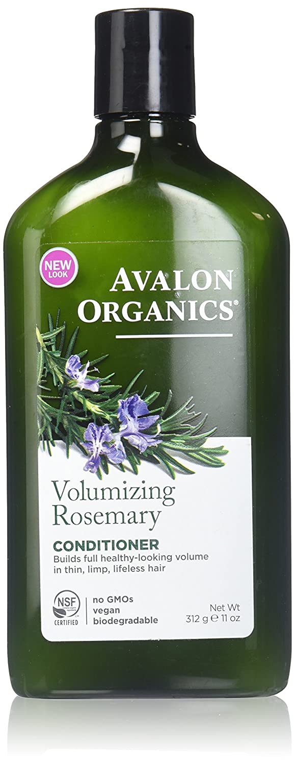 Dầu xả thiên nhiên giúp dày tóc Avalon Organics Shampoo Volumizing Rosemary 312g (Mỹ)
