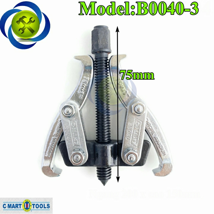 Cảo hai chấu c-mart b0040-3 75mm