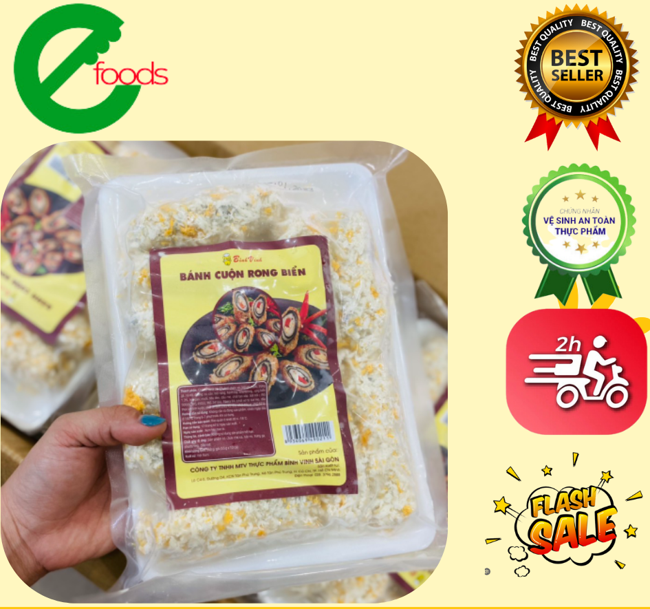 Bánh Cuộn Rong Biển