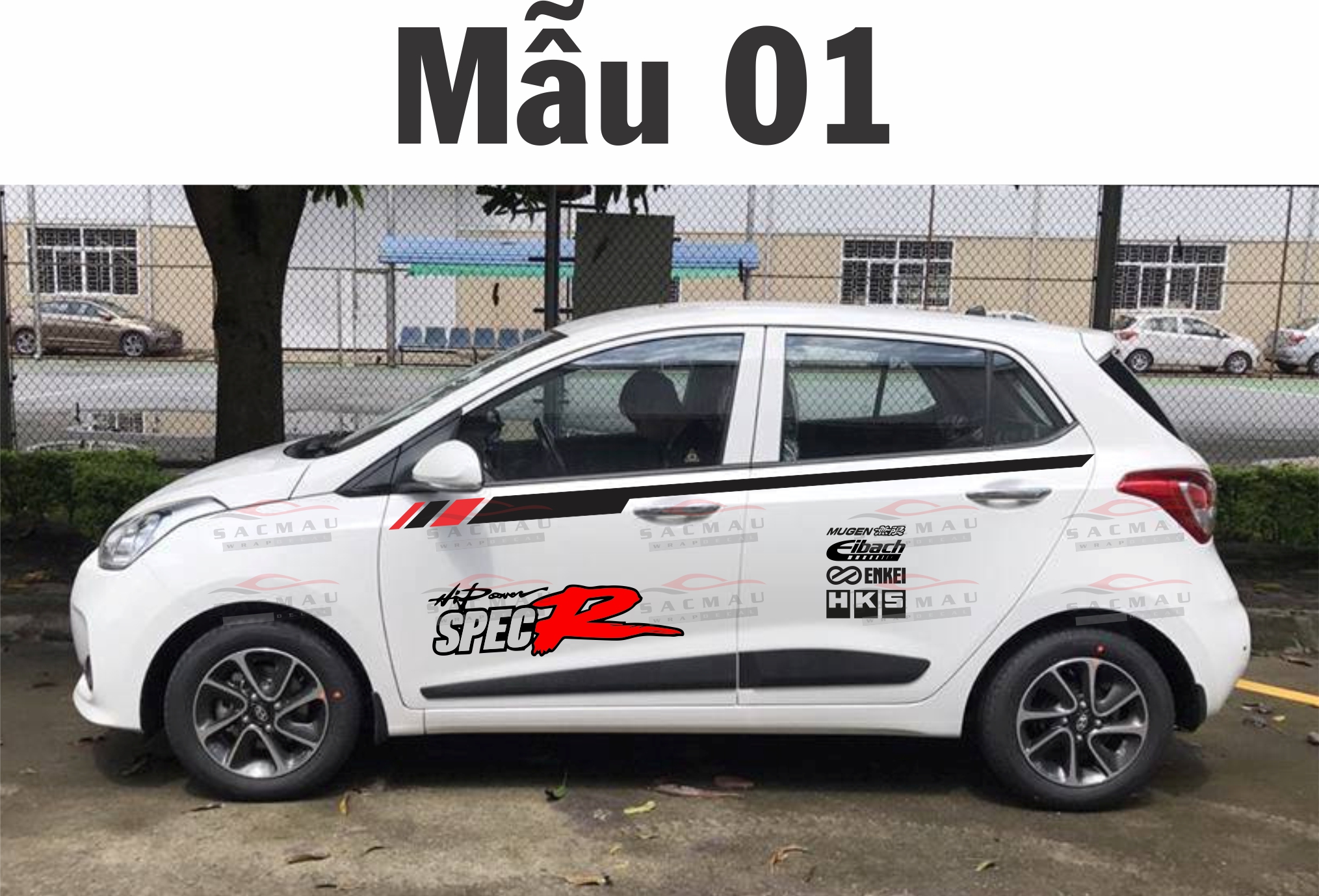Tem dán xe Hyundai Grand I10
